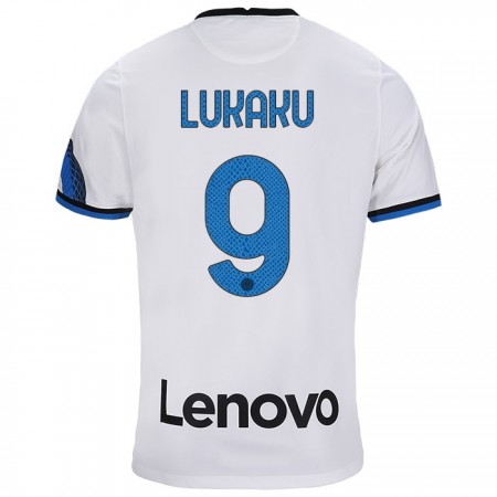 Billiga Fotbollströjor Inter Milan Romelu Lukaku 9 Borta tröja 2021/22 Kortärmad
